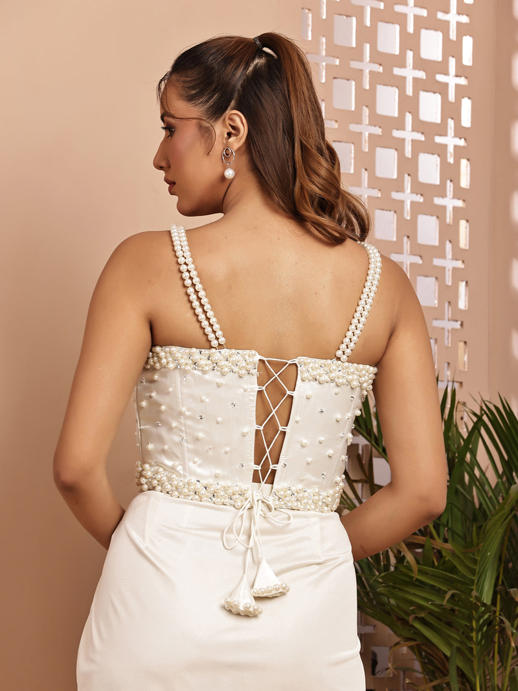 White corset