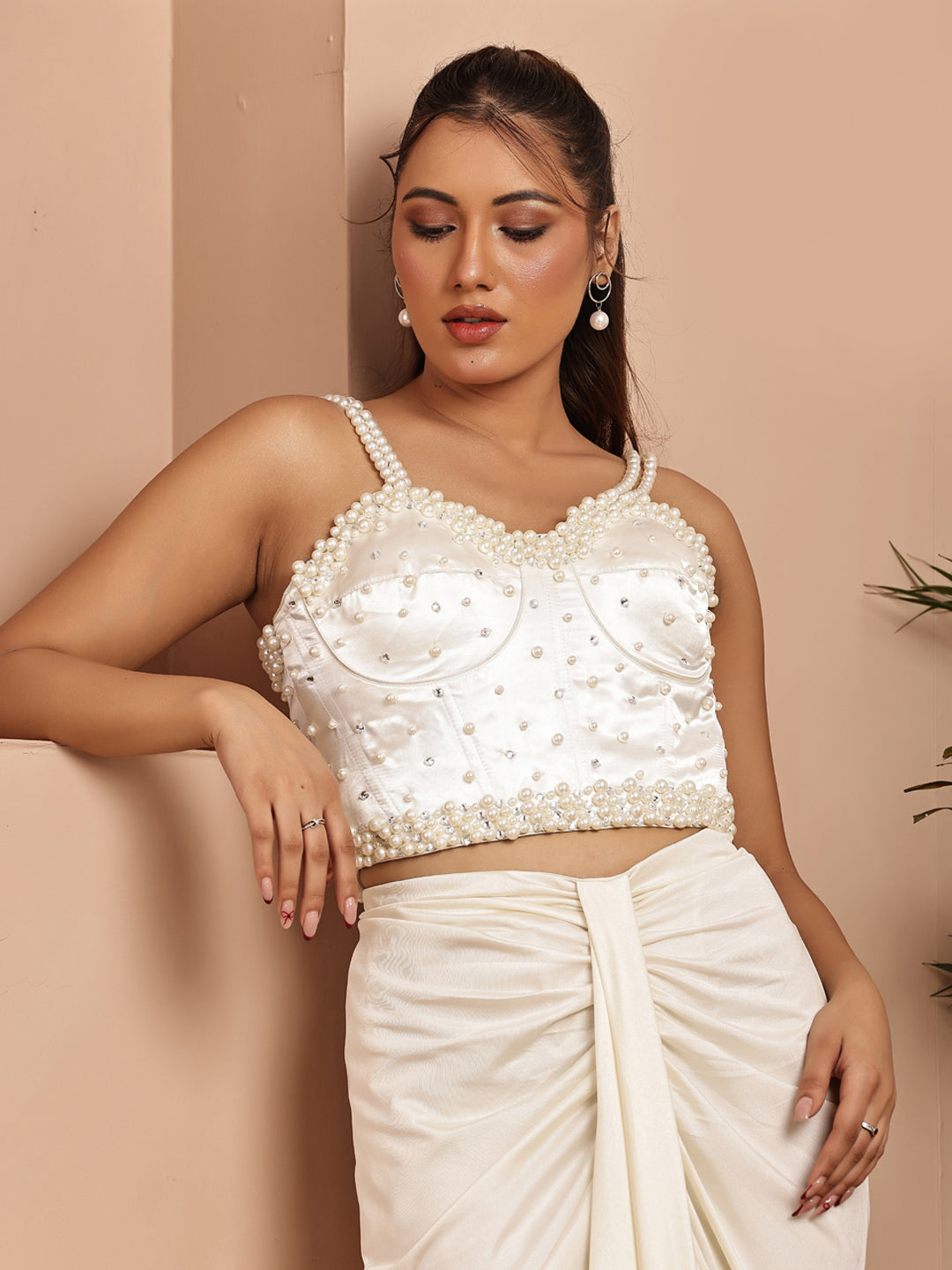 White corset