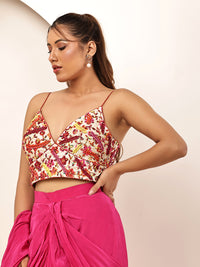Pink PDP Inspired Blouse