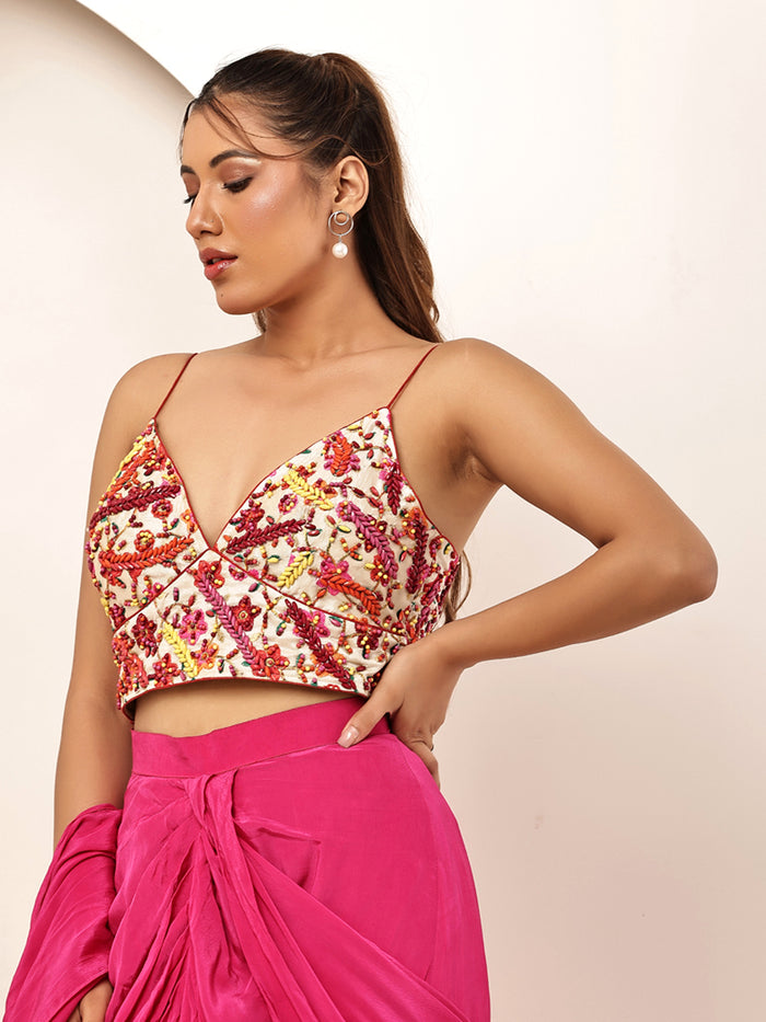 Pink PDP Inspired Blouse