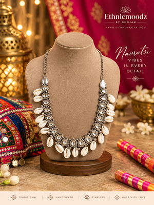 Navratri Shell Necklace