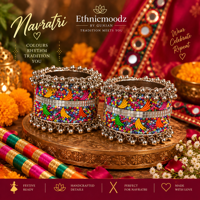 Navratri Bangle Multi (Set of 2